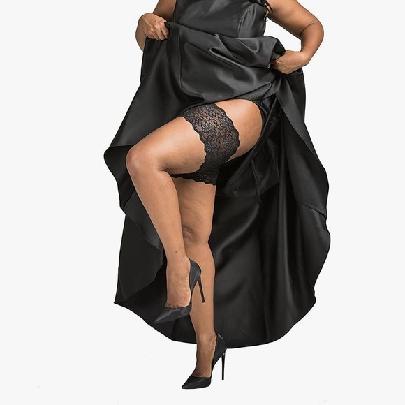 Thigh Bands Color Black Size X-Large - Picture 2 of 11